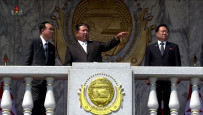 Kim Jong Un shown marking Day of the Sun with masses