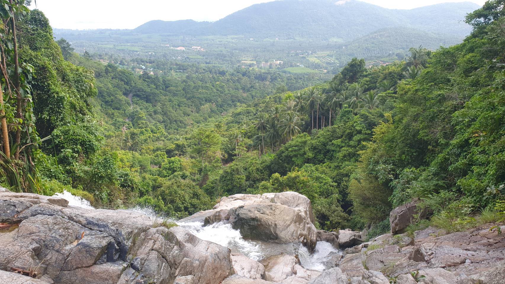 Na Muang waterfall is a popular attraction near the centre of Koh Samui. (Photo supplied)