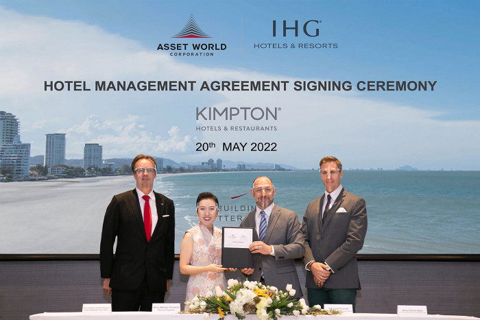 AWC signs agreement with IHG to manage Kimpton Hua Hin Resort - Vimarsana News