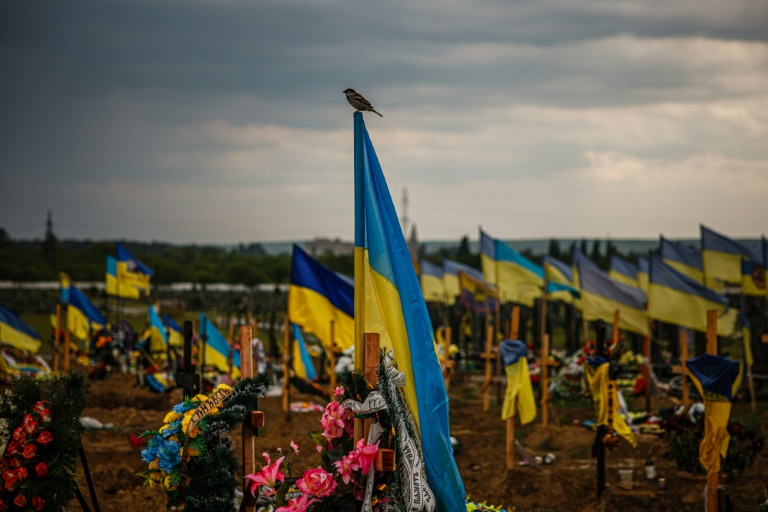 Ukrainian forces have pushed Russia back from once-besieged cities like Kharkiv but at great cost, and vast frontline cemeteries are springing up. Ukrainian forces have pushed Russia back from once-besieged cities like Kharkiv but at great cost, and vast frontline cemeteries are springing up.