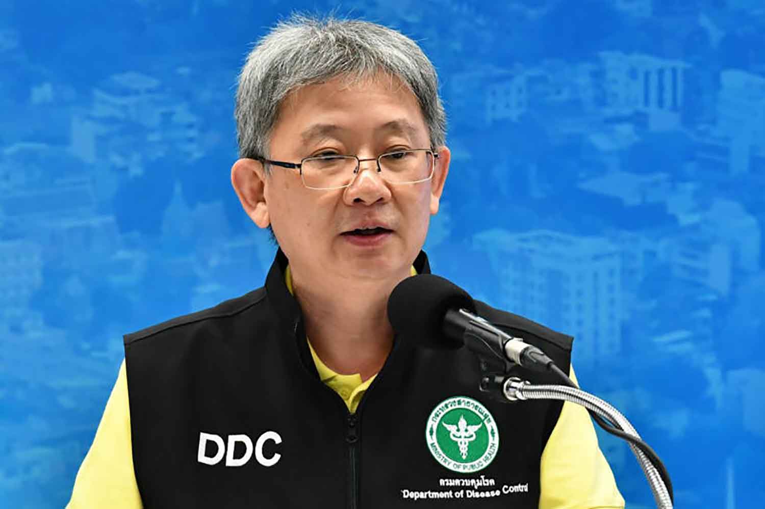 Opas Karnkawinpong, director-general of the Department of Disease Control. (DDC photo)