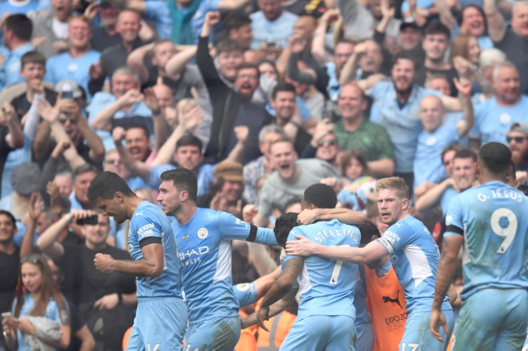 Manchester City's stunning late fightback secured a fourth Premier League title in five years. Manchester City's stunning late fightback secured a fourth Premier League title in five years.