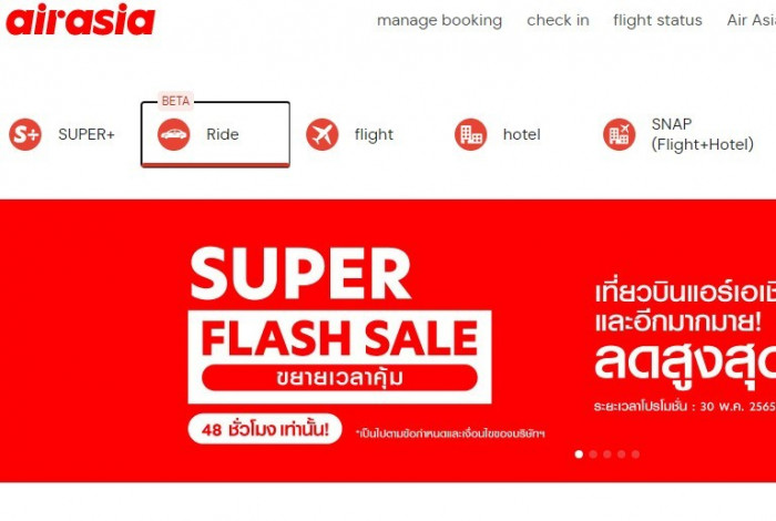 AirAsia pushes into ride-hailing race in Bangkok, rivalling Grab - Vimarsana News