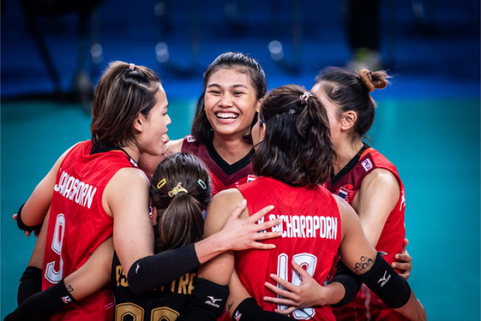 Thailand down South Korea at FIVB Nations League