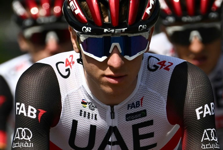 Tadej Pogacar won this year's Tirreno-Adriatico, as he did last March Tadej Pogacar won this year's Tirreno-Adriatico, as he did last March