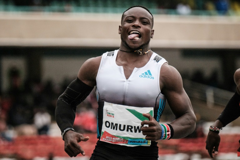 Kenya's Ferdinand Omanyala clinched the African 100-metre record in September