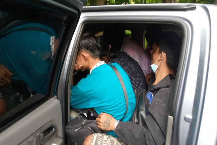 43 more illegal Myanmar migrants, 2 drivers arrested - Vimarsana News