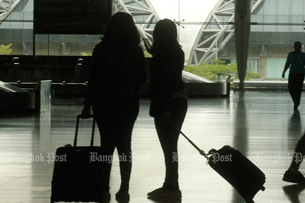 Fifty-five of a tour group of 280 Thais who flew to Jeju from Bangkok last Tuesday did not return to Thailand. (Bangkok Post file photo)