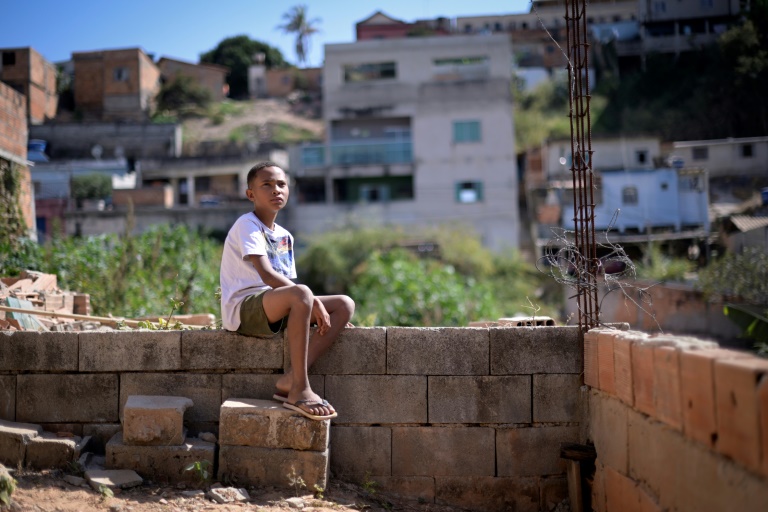 Miguel lives with his unemployed mother and five siblings. After three days eating nothing but cornmeal and water -- the only food they could afford -- he called the police to tell them the family was hungry Miguel lives with his unemployed mother and five siblings. After three days eating nothing but cornmeal and water -- the only food they could afford -- he called the police to tell them the family was hungry