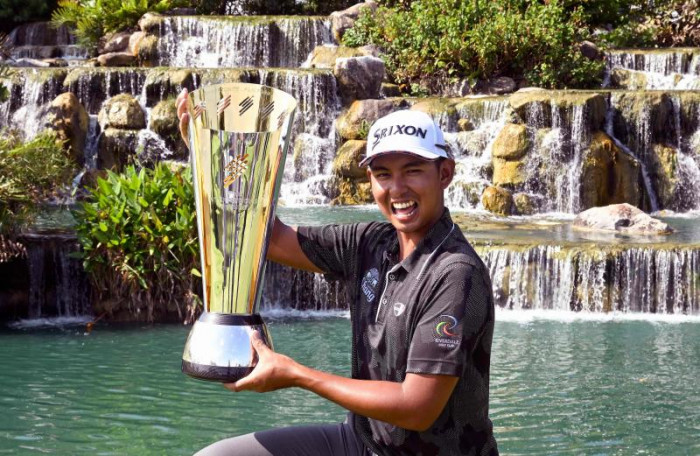Nitithorn shrugs off pressure to win International Series Singapore