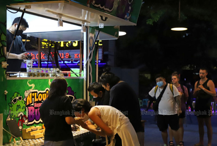 Cannabis sales on Khao San Rd ‘illegal’