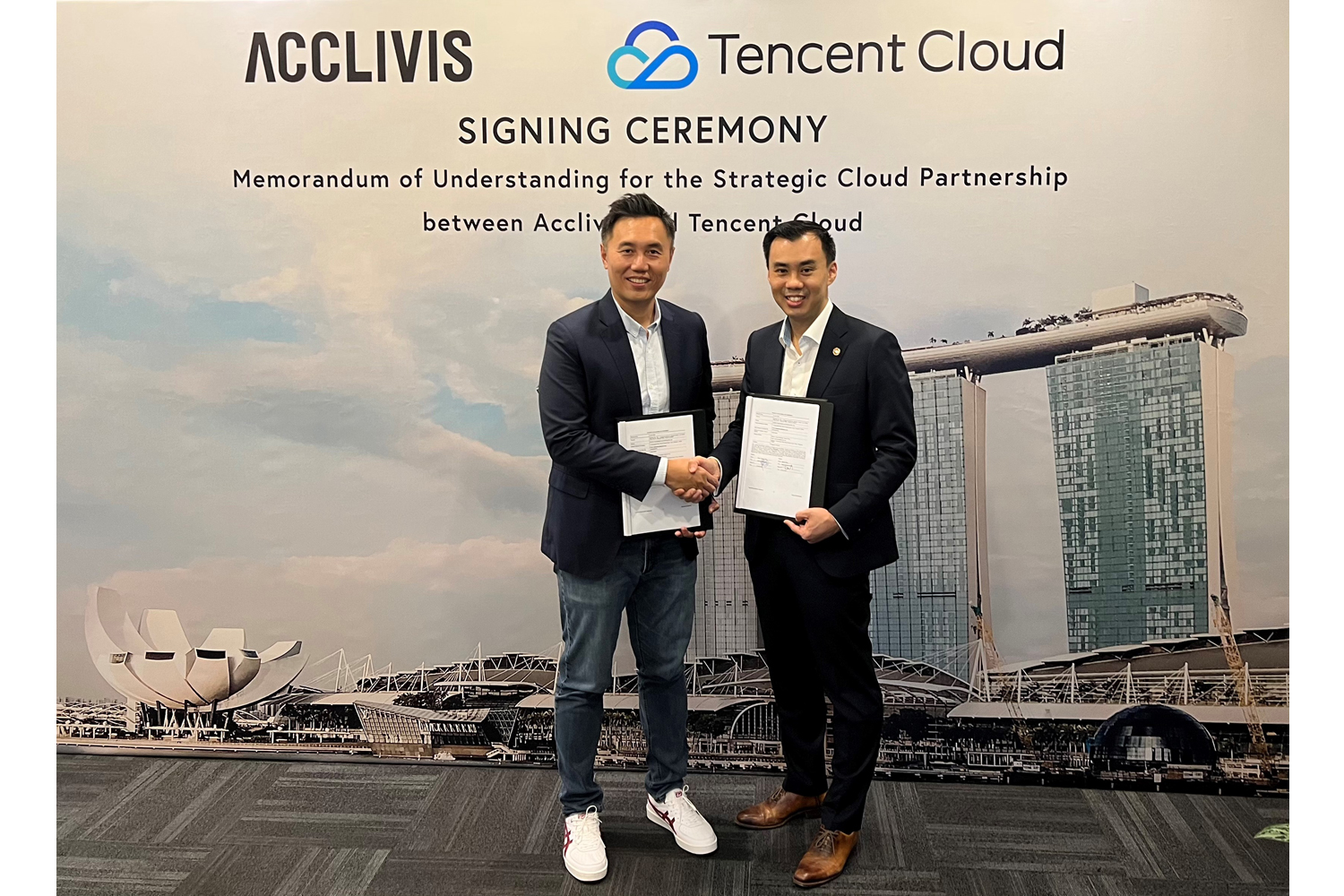 Tencent Cloud teams up with Acclivis to offer industry-leading Cloud and ICT offerings in Southeast Asia