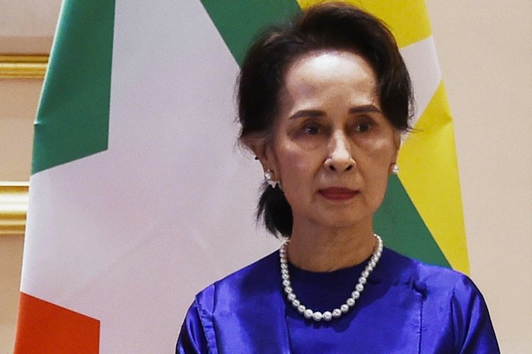 Aung San Suu Kyi has been detained since Myanmar's generals toppled her civilian government in a coup. Aung San Suu Kyi has been detained since Myanmar's generals toppled her civilian government in a coup.