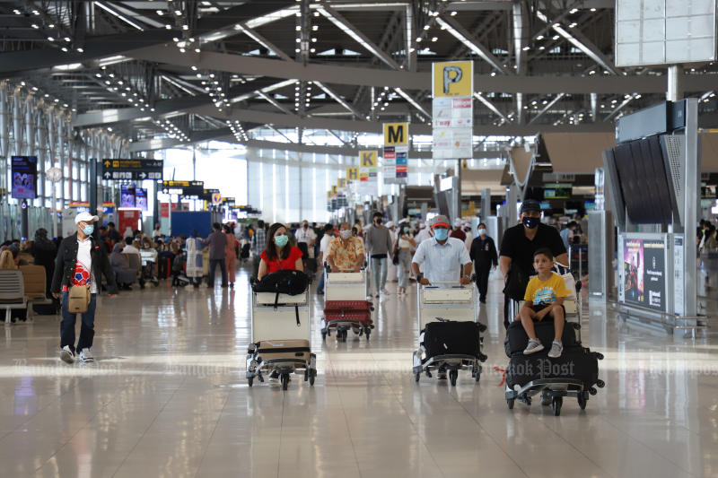 Suvarnabhumi airport is the main gateway to Thailand for Airports of Thailand Plc. (Bangkok Post file photo)