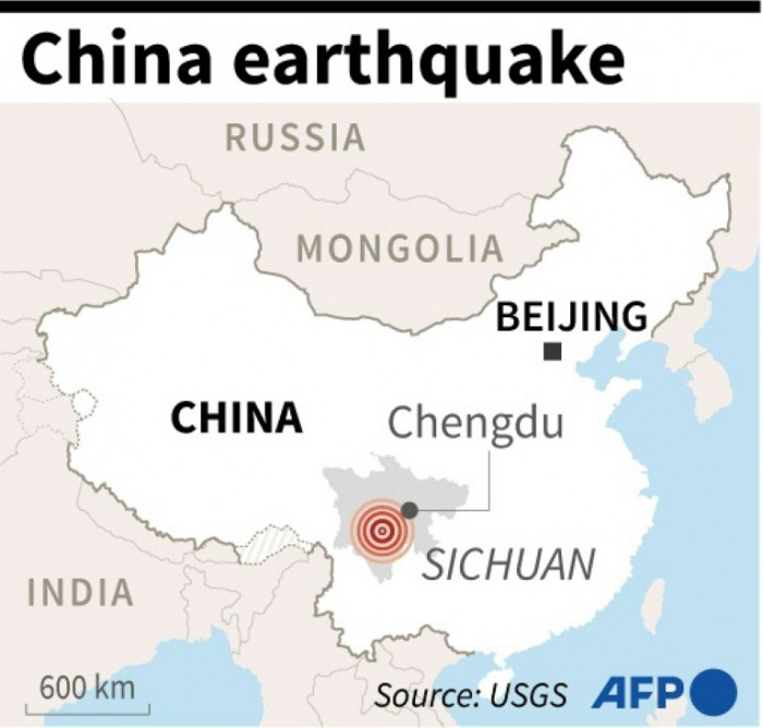 Strong earthquake in southwest China kills 21 - Vimarsana News