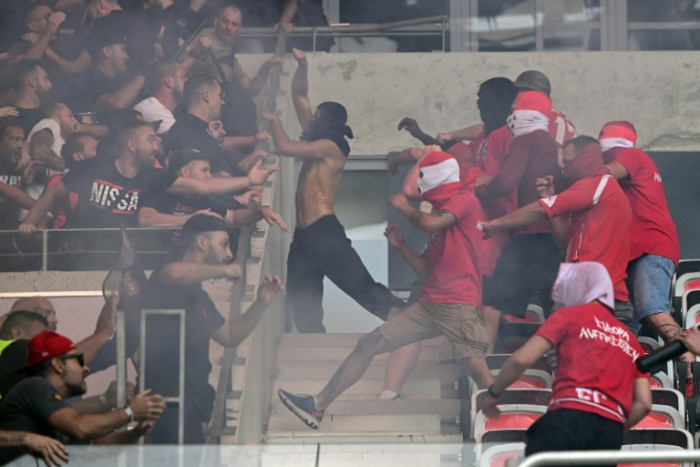 One fan 'critical' after clashes at Nice v Cologne Conference League tie - Vimarsana News