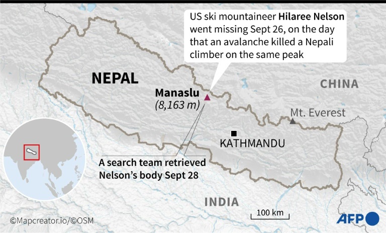 Body of missing US ski mountaineer found in Nepal