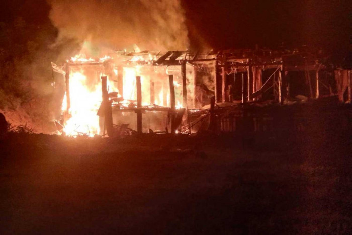 Myanmar border village bombed - Vimarsana News