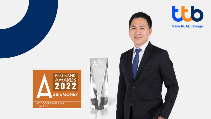 TMBThanachart wins "Best Corporate Bank Award 2022" from Asiamoney - Vimarsana News