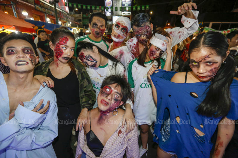 Halloween returns to Khao San Road