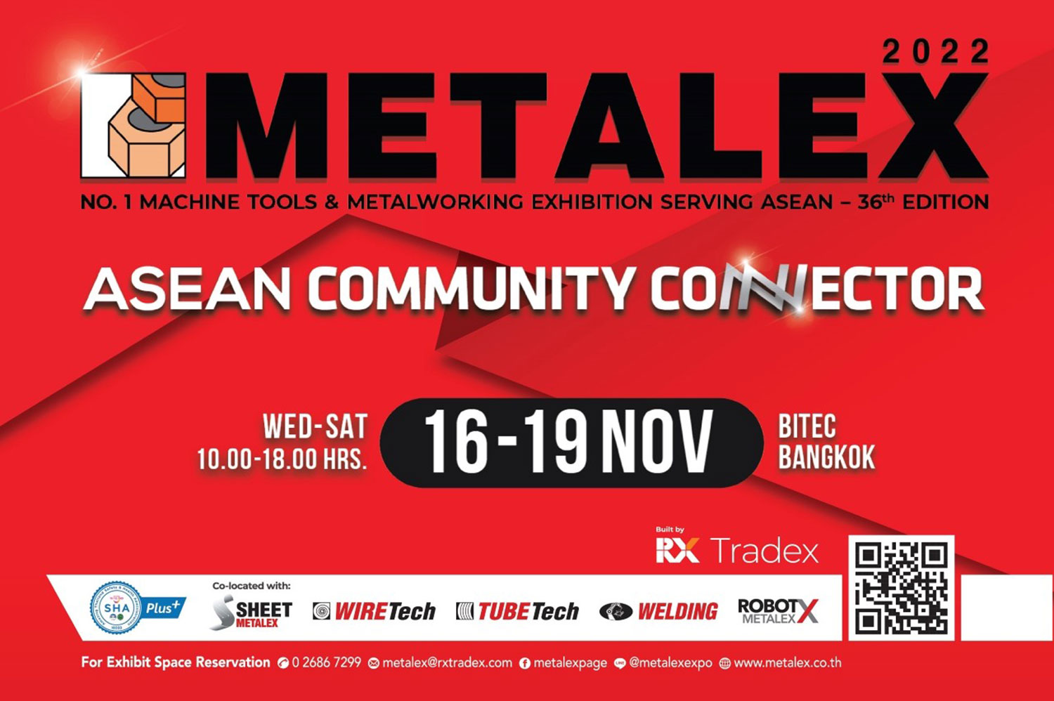 RX Tradex presents the 36th METALEX