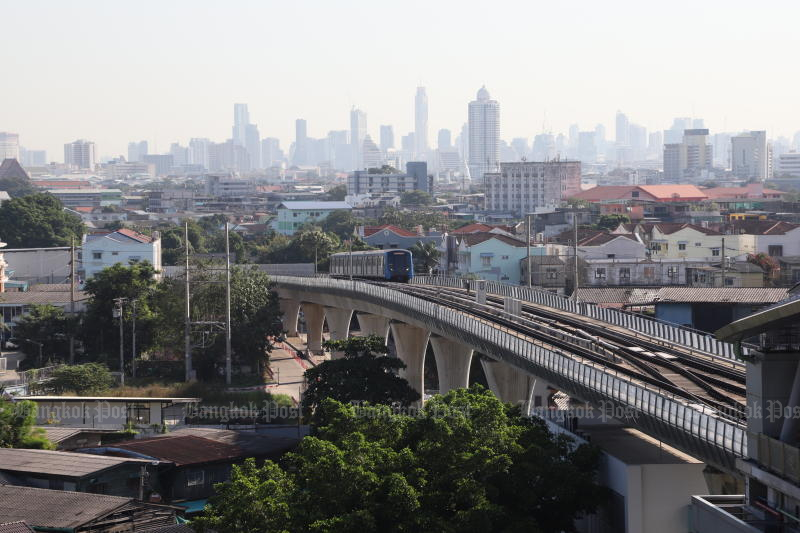 A general view of Bangkok on Nov 4, 2022. (Photo: Pattarapong Chatpattarasill)