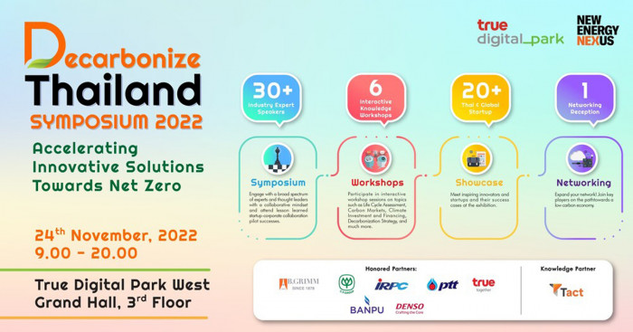 Decarbonize Thailand Symposium 2022 - Vimarsana News