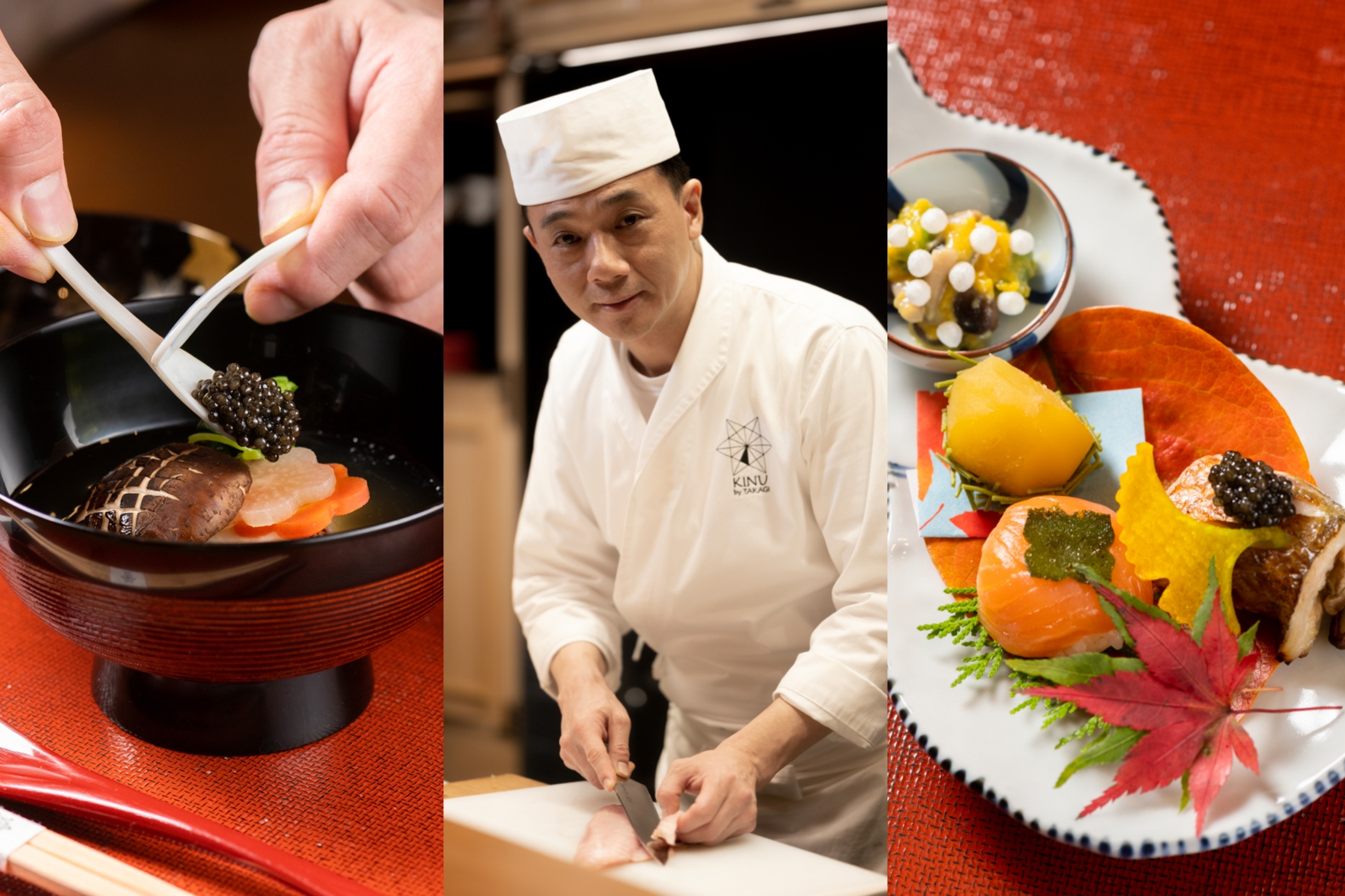 Kinu by Takagi serves Sturia caviar to celebrate the festive season