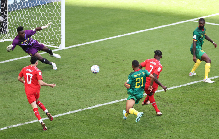 Switzerland edge Cameroon in Qatar
