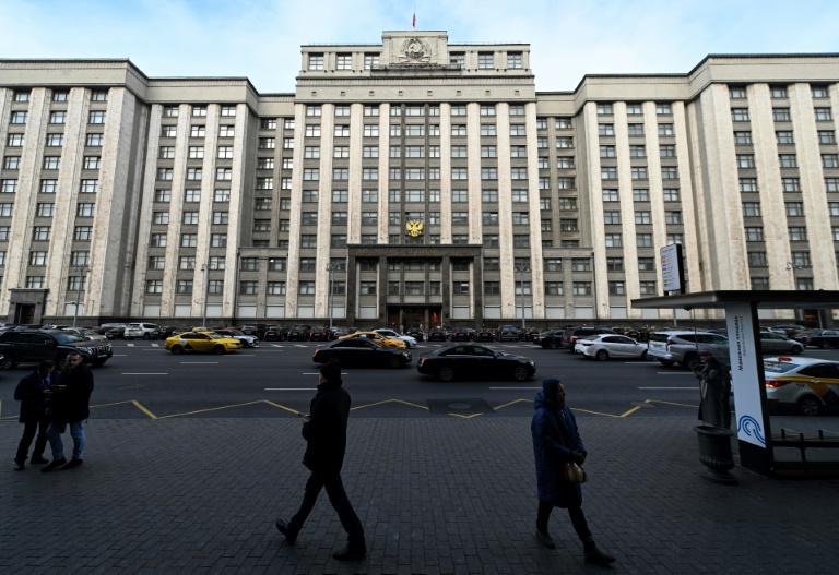 The Duma unanimously approved a bill banning all forms of LGBTQ 'propaganda'. (AFP Photo) The Duma unanimously approved a bill banning all forms of LGBTQ 'propaganda'. (AFP Photo)