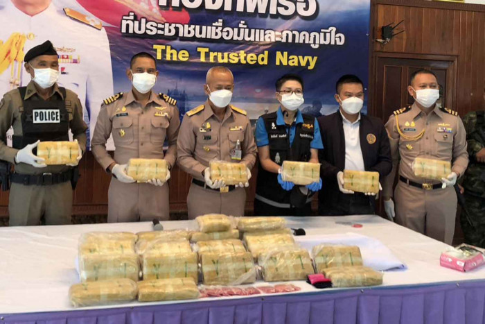 Sacks of meth pills seized on Mekong river bank - Vimarsana News