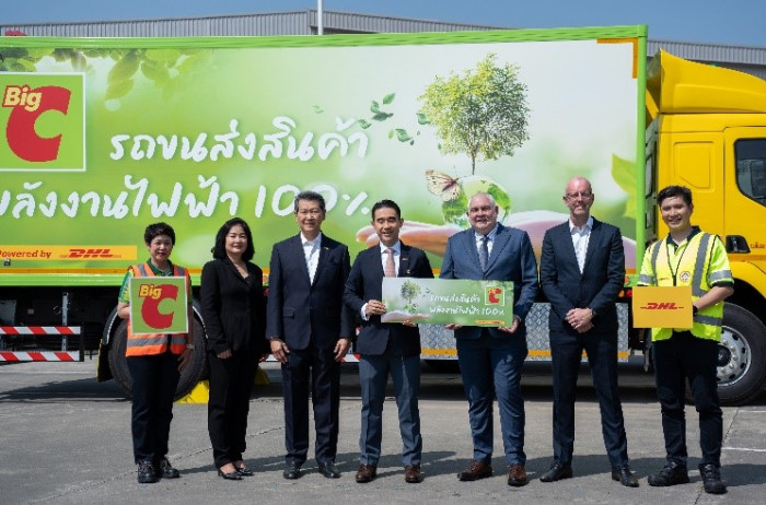 Big C and DHL Supply Chain Thailand deploy electric trucks to reduce carbon emissions - Vimarsana News