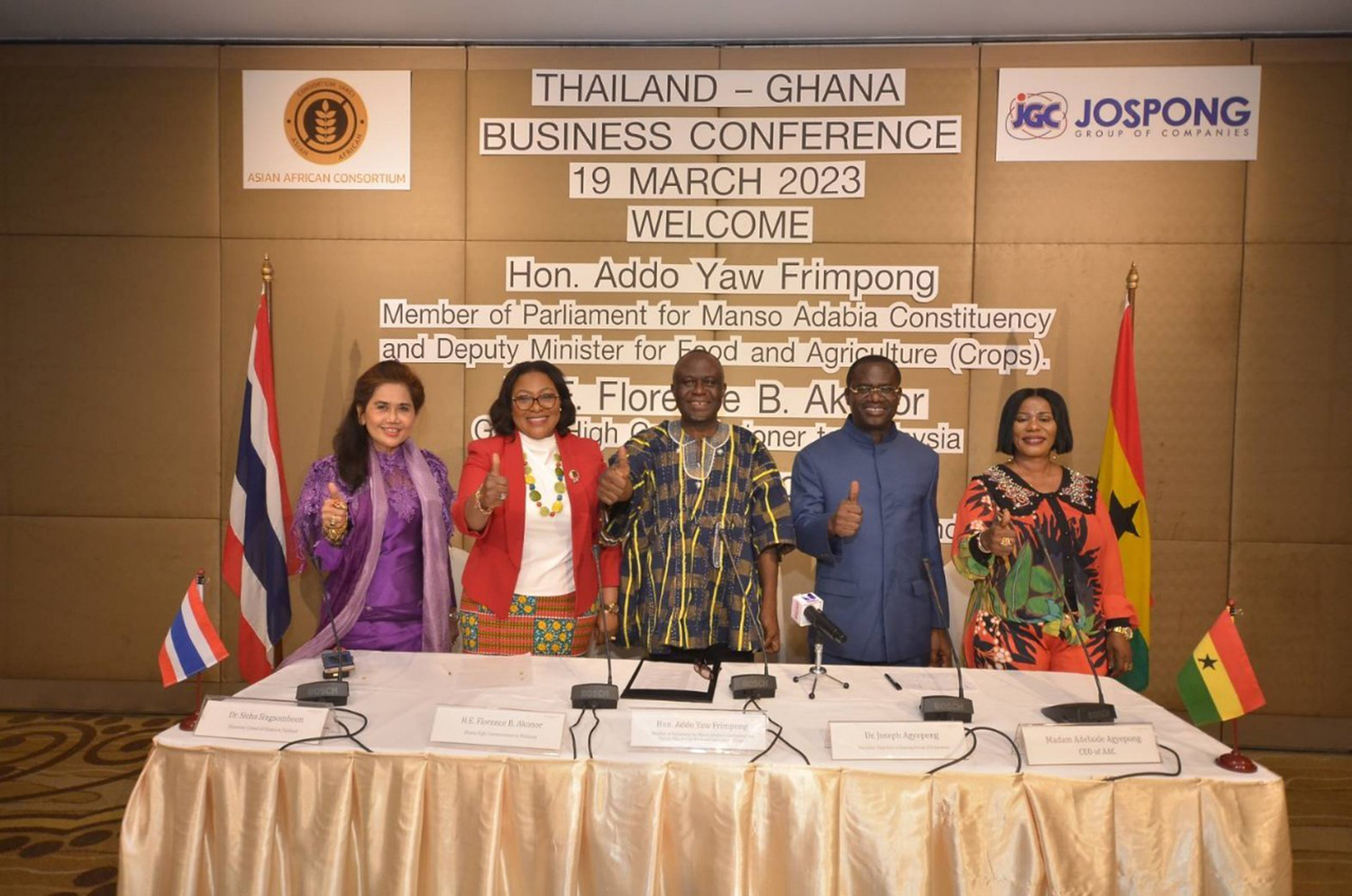 Honorary Consul of Ghana in Thailand hosts Thailand-Ghana Entrepreneurship Conference