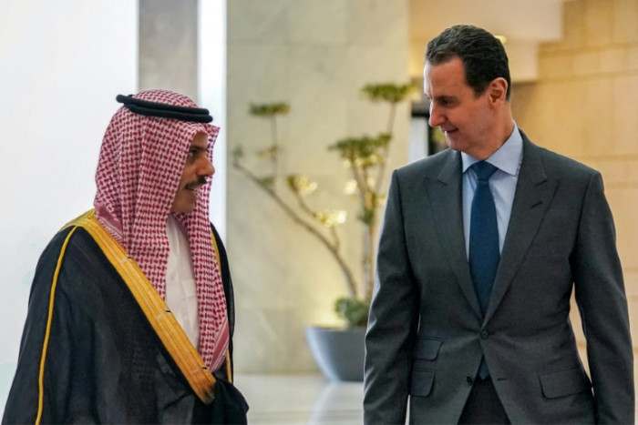 Bangkok Post - Saudi FM meets Syria's Assad on first Damascus trip ...