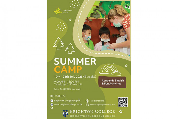 Summer camps at Brighton College International School, Bangkok - Vimarsana News