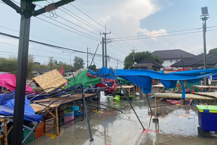 Summer storm pounds Prachin Buri - Vimarsana News