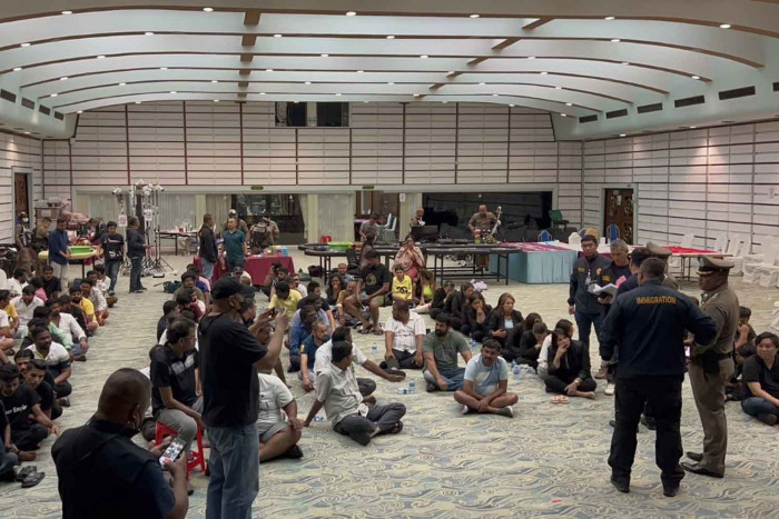 80 Indian gamblers arrested in Pattaya hotel raid - Vimarsana News