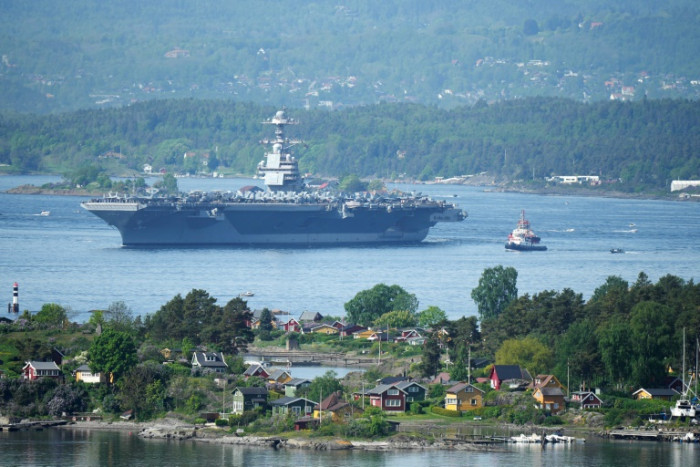 World's biggest warship visits Oslo, angering Russia - Vimarsana News