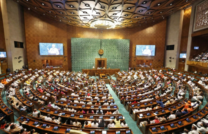Modi inaugurates grand new Indian parliament - Vimarsana News