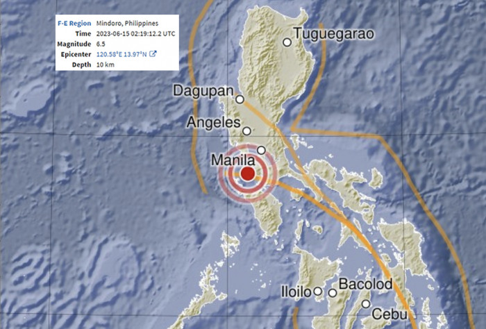 Bangkok Post Magnitude 6 5 Quake Strikes Philippines