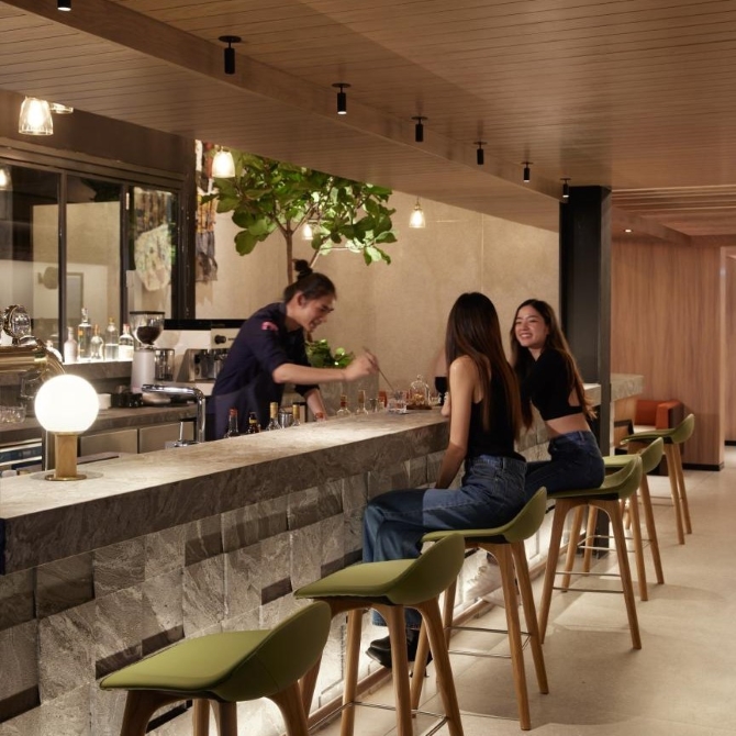Newly-built Asai Bangkok Sathorn blends into its neighbourhood Newly-built Asai Bangkok Sathorn blends into its neighbourhood