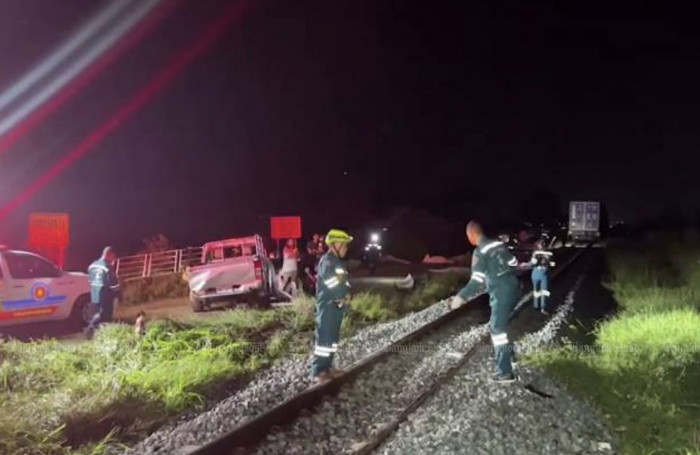 Eight killed, three injured as train hits pick-up Bangkok Post Learning ...