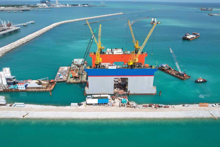 Bangkok Post - Map Ta Phut port on track for completion