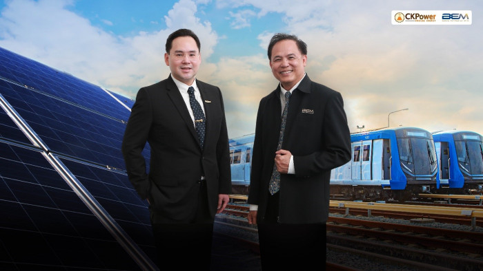 Solar energy to power Bangkok mass transit rail system