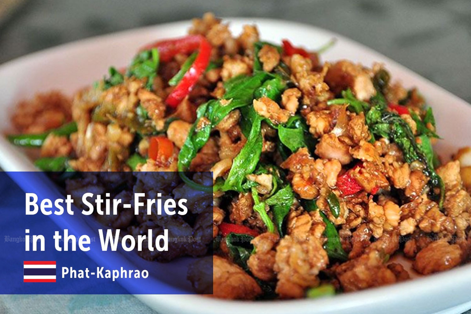 Phad Kaphrao was ranked top in the 