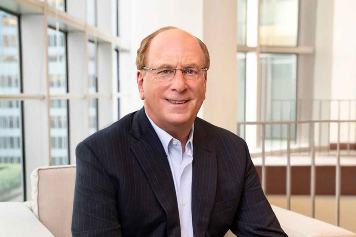 BlackRock CEO Larry Fink is keen to expand its business in Thailand.