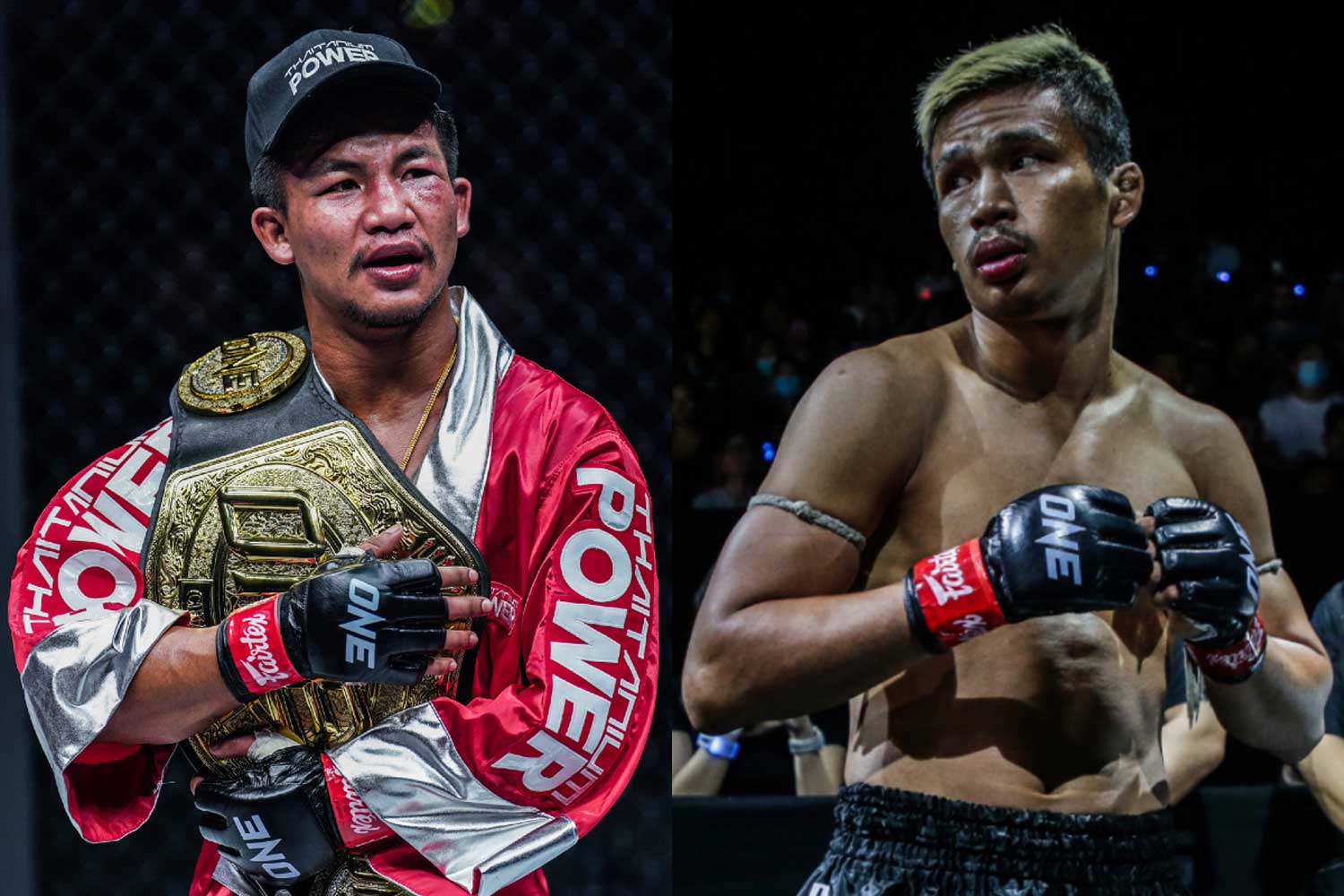 Rodtang Jitmuangnon, left, and Superlek Kiatmoo9 (photo supplied)