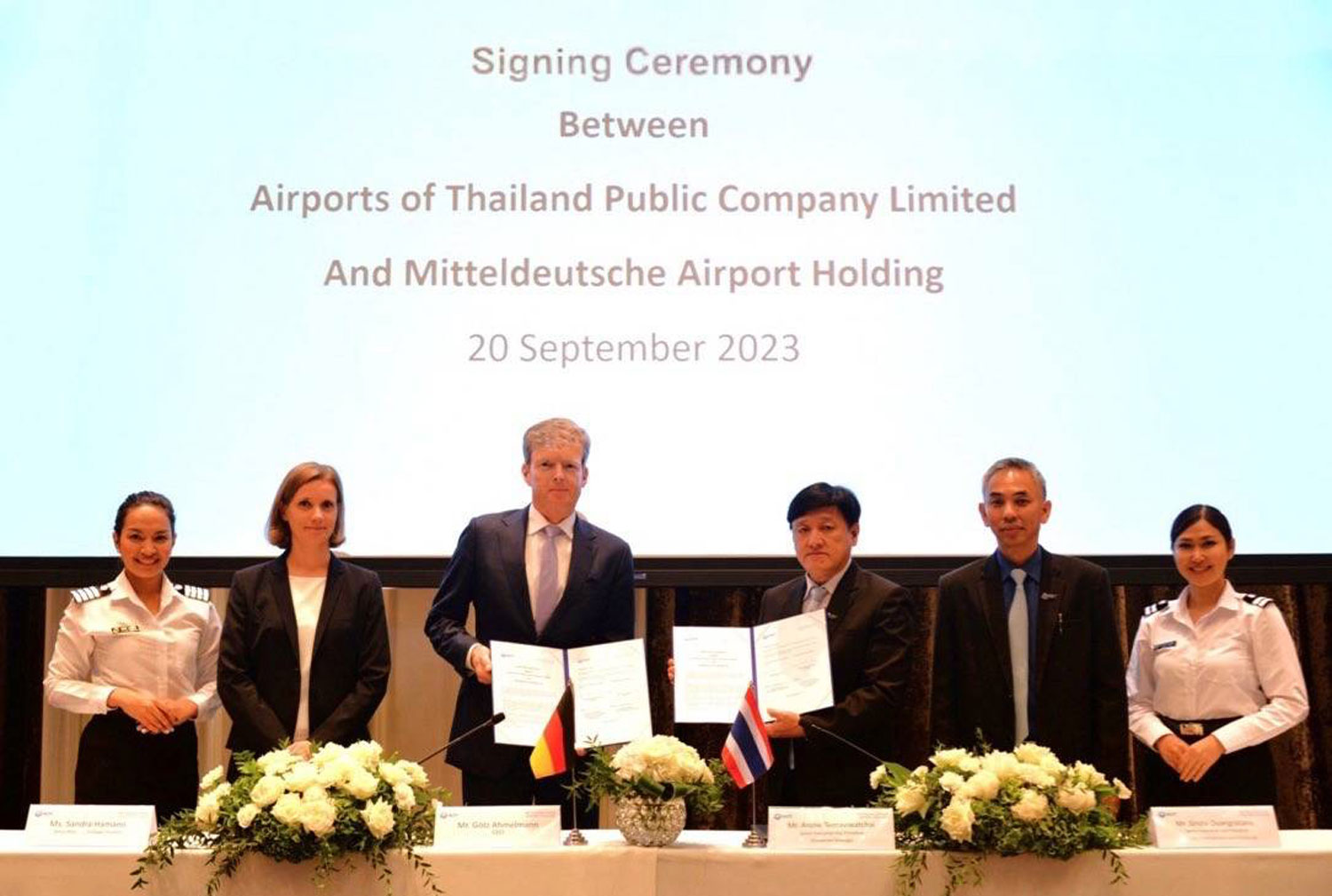 Thai and German airport operators forge alliance