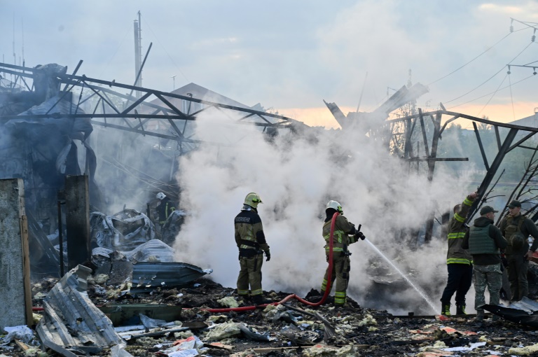 Russia has hit cities across Ukraine with a barrage of missiles. (Photo: AFP)