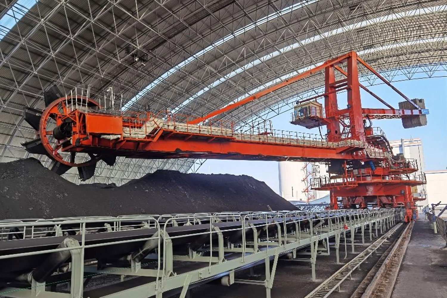 Coal for use at Banpu's Shanxi Lu Guang power plant in China. Banpu will make no new investments in the coal business as it is moving towards clean energy. 